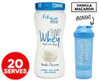 Fitique Nutrition Skinny Whey Isolate + Collagen Protein Powder - Vanilla Macaron 500g