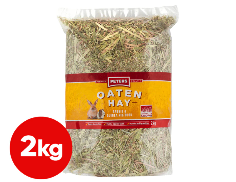 Peters Premium Quality Oaten Hay Rabbit & Guinea Pig Food 2kg
