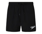 Speedo Mens Essentials 16 Swim Shorts (Black) - RD952