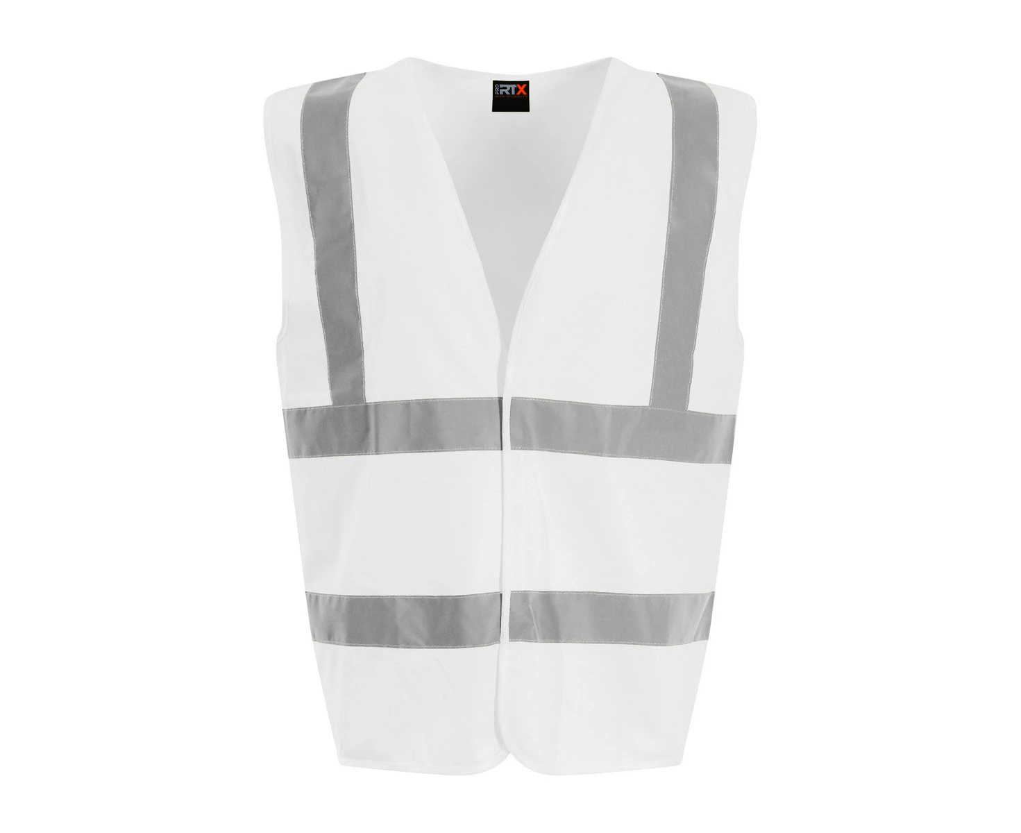 PRO RTX Unisex Adult Sleeveless Hi-Vis Vest (White) - RW7771