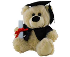 Graduation Beige Teddy Bear Small - Elka