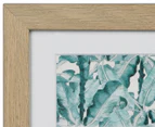 Set of 4 Cooper & Co. 20x25cm Premium Paradise Wooden Photo Frames - Oak