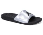 Nike Men's Jordan Break Slides - Black/Silver