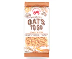 9 x Red Tractor Wheat Free Oats To Go Bars Peanut Butter 70g