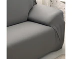 Advwin 1-seat 2-seat 3-seat Stretch Sofa Cover Soft and Comfortable Couch Slipcovers Furniture Protectors Grey