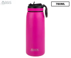 Oasis 780mL Double Wall Insulated Sports Drink Bottle - Fuchsia