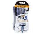 2 x BiC Men's Flex 3 Titanium Disposable Razors 8pk