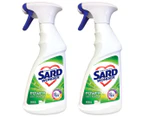2 x SARD Wonder Power Stain Remover Spray Eucalyptus 500mL