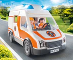Playmobil City Life Ambulance Playset - White/Orange/Multi