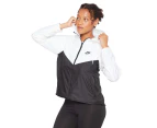 Nike Sportswear Women's Windrunner / Hooded Windbreaker Jacket - White/Black
