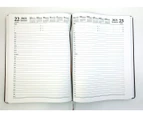 2021-2022 Financial Year Diary Ozcorp A4 Day to Page Cherry FD10