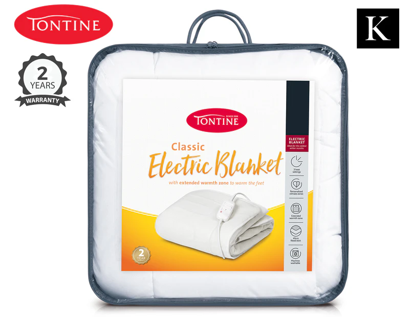Tontine Classic Electric Blanket - King Bed