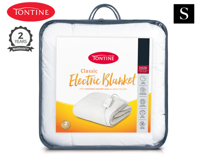 Tontine Classic Single Bed Electric Blanket