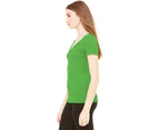 Bella Ladies/Womens Triblend Crew Neck T-Shirt (Green Triblend) - BC161