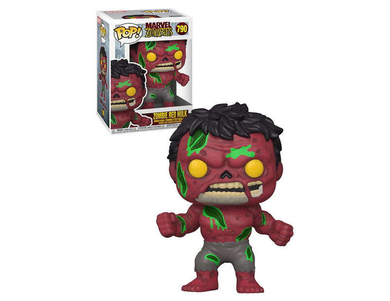 Funko POP! Marvel #790 Zombie Red Hulk Vinyl Figure