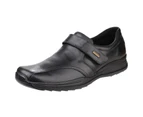 Cotswold Mens Birdlip Waterproof Touch Fasten Shoes (Black) - FS3725