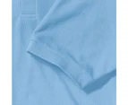 Russell Mens Classic Short Sleeve Polycotton Polo Shirt (Sky Blue) - BC566