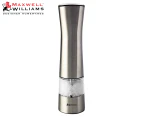 Maxwell & Williams 21cm Cosmopolitan Electric Salt/Pepper Mill - Silver
