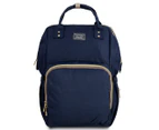Kate Hill Baby Maternity 48cm Nappy Bag Backpack - Navy