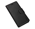 For Samsung Galaxy S21+ 5G / S21 Plus 5G Luxury Leather Wallet Flip Case Cover - Black