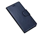 For Samsung Galaxy S21+ 5G / S21 Plus 5G Luxury Leather Wallet Flip Case Cover - Dark Blue