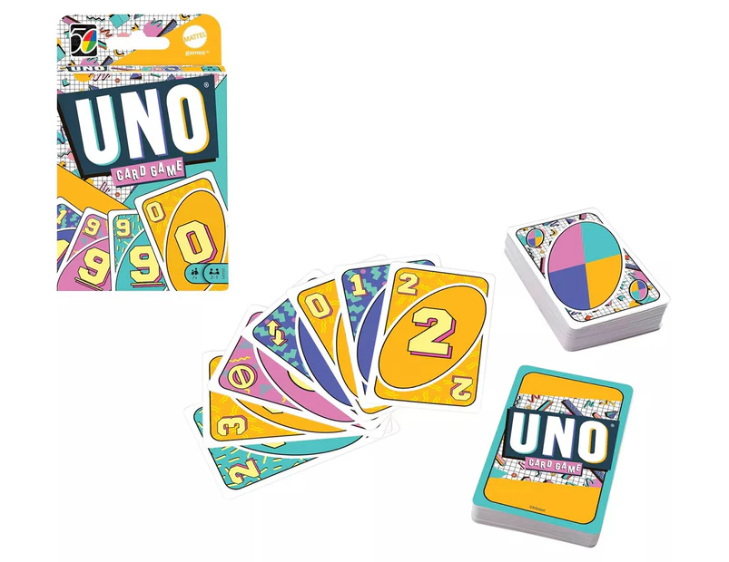 UNO Iconic 1990s Edition Card Game