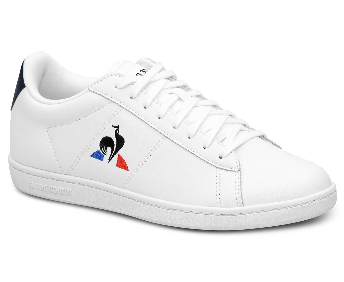 Le Coq Sportif Women's Courtset Trainers - Optical White/Dress Blue ...