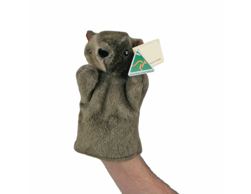 Wombat Hand Puppet - Australian Made