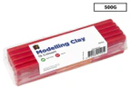 Educational Colours Modelling Clay 500g - Red Cello Wrapped