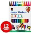 Educational Colours Master Markers 12-Pack - Multi 1