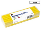 Educational Colours Modelling Clay 500g - Yellow Cello Wrapped
