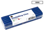 Educational Colours Modelling Clay 500g - Dark Blue Cello Wrapped