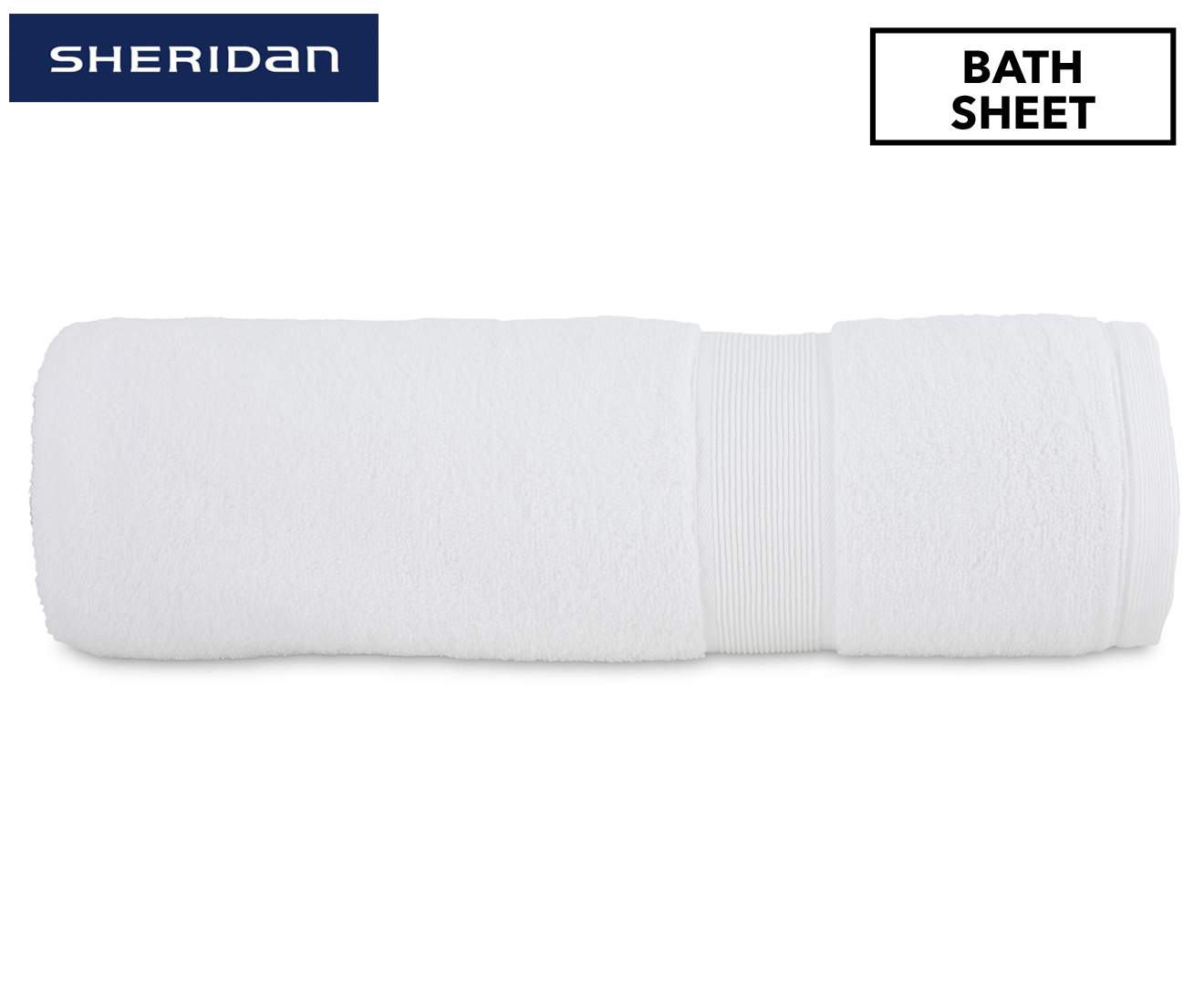 Sheridan Ultra Light Luxury Bath Sheet White Catch.co.nz