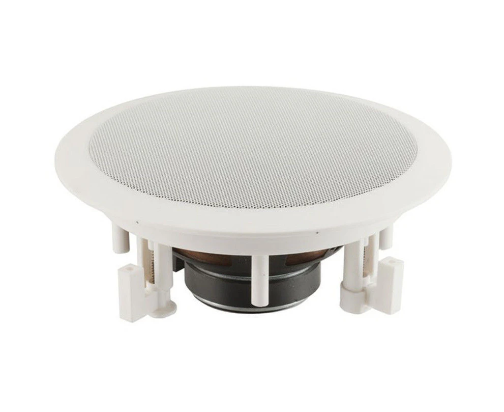 In-Ceiling 2 Way 6.5 inch Speaker with Swivel Tweeter pair