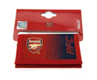 Arsenal FC Touch Fastening Fade Design Nylon Wallet (Red/Navy) - TA1074