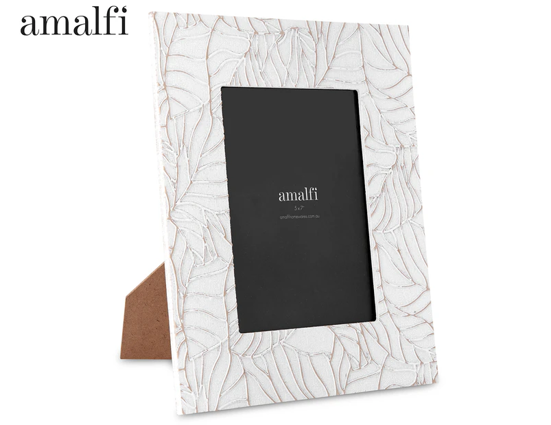 Amalfi 5x7" Halina Wood Photo Frame - Natural/White