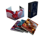 Dungeons & Dragons Core Hardcover Rulebooks Gift Set (Special Foil Covers Edition with Slipcase, Player's Handbook, Dungeon Master's Guide, Monster Manual, DM Screen)