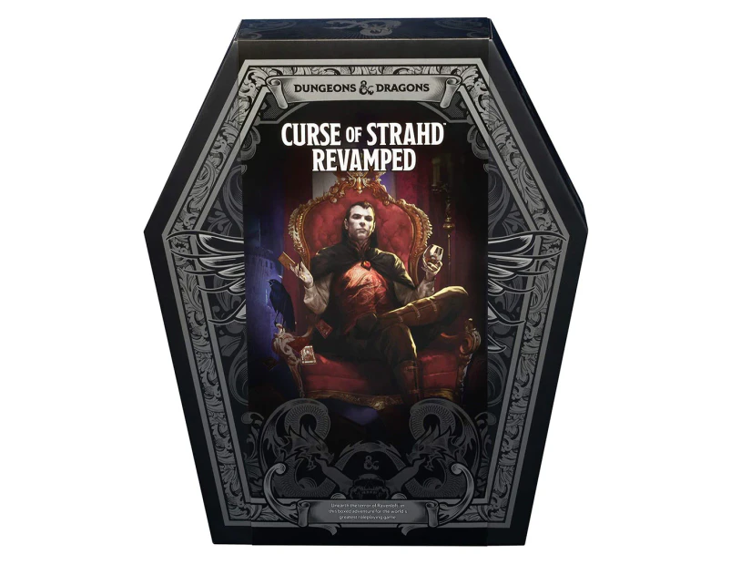 Dungeons & Dragons Curse Of Strahd Revamped Premium Edition Board Game