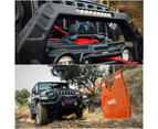 X-BULL 14500LBS Electric Winch 12V Synthetic Rope Wireless Remote 4X4 4WD