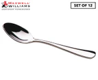 Set of 12 Maxwell & Williams Madison Coffee Spoons