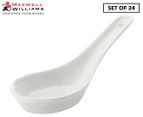 Maxwell & Williams 24-Piece White Basics Spoon Set - White
