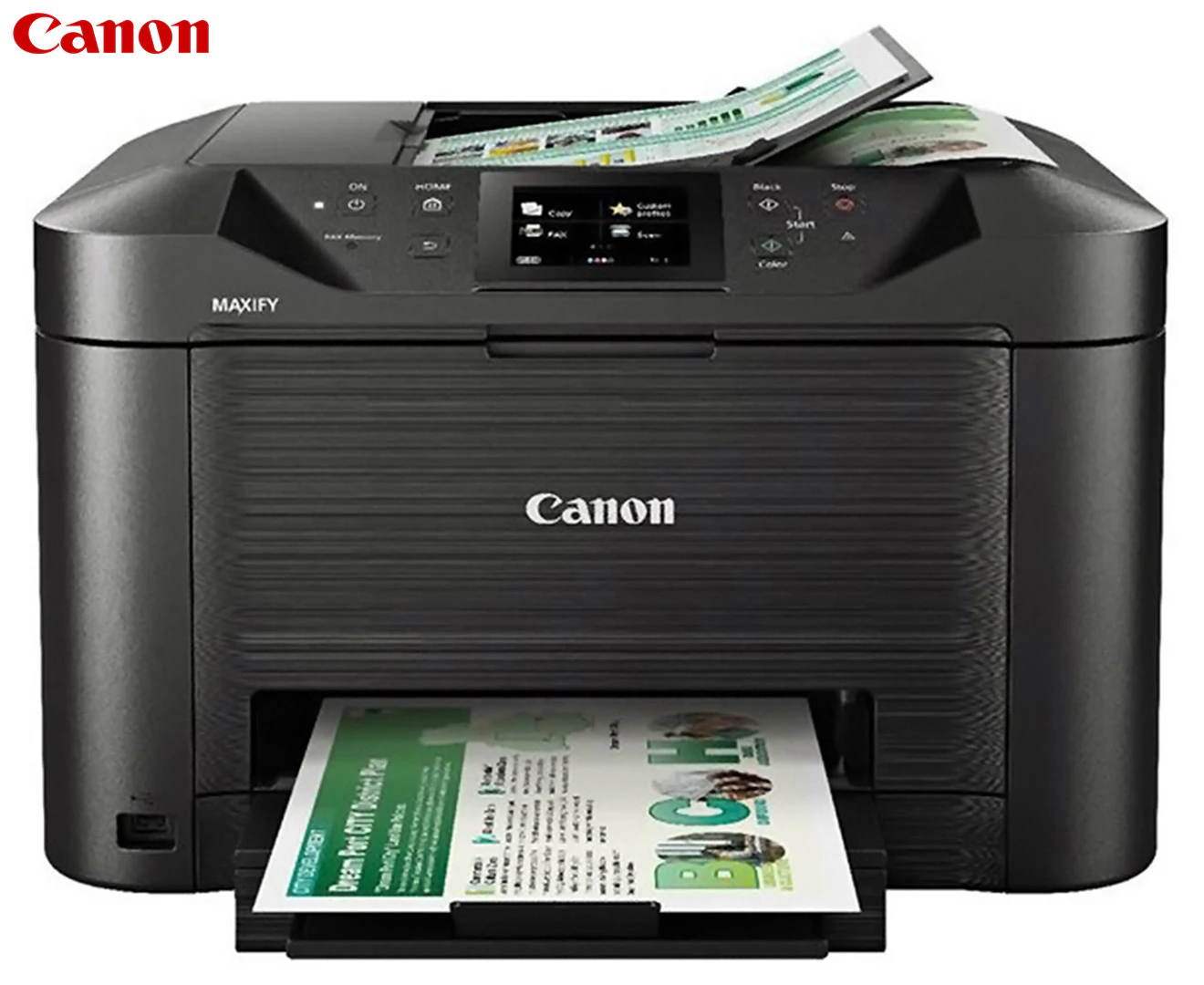 Canon MAXIFY MB5160 Wireless Inkjet Multifunction Printer - Colour - Copier/Fax/Printer/Scanner - 600 x 1200 dpi Print - Automatic Duplex Print - - x