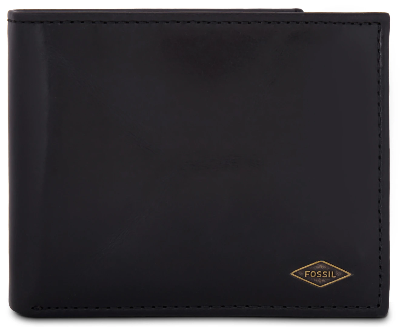 Fossil Ryan RFID Bifold Passcase Wallet - Black