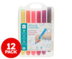 First Creations Easi-Grip Triangular Marker 12-Pack