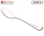 Set of 12 Maxwell & Williams Cosmopolitan Teaspoons