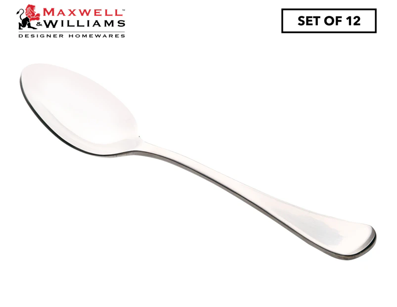 Set of 12 Maxwell & Williams Cosmopolitan Teaspoons