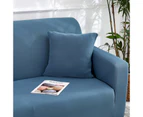 Advwin Stretch Sofa Cover Slipcover Couch Chair Protector for Lounge Recliner Blue