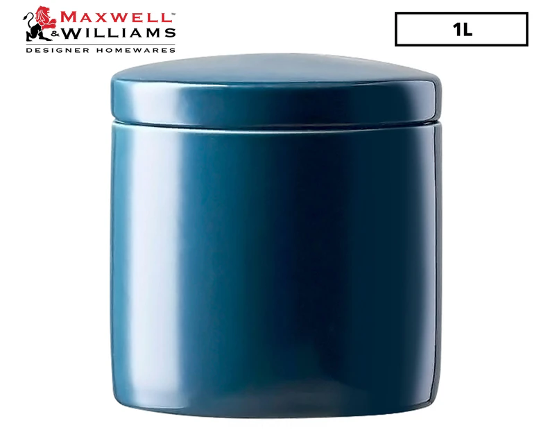 Maxwell & Williams 1L Epicurious Canister - Teal