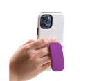 Kickstand Grip Add-on Universal Phone Holder Purple