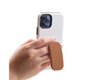 Kickstand Grip Add-on Universal Phone Holder Brown